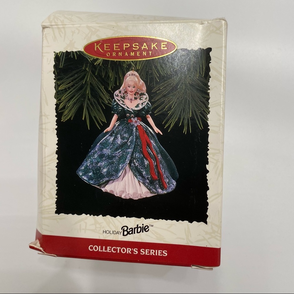 Hallmark Barbie Holiday Ornament 1995